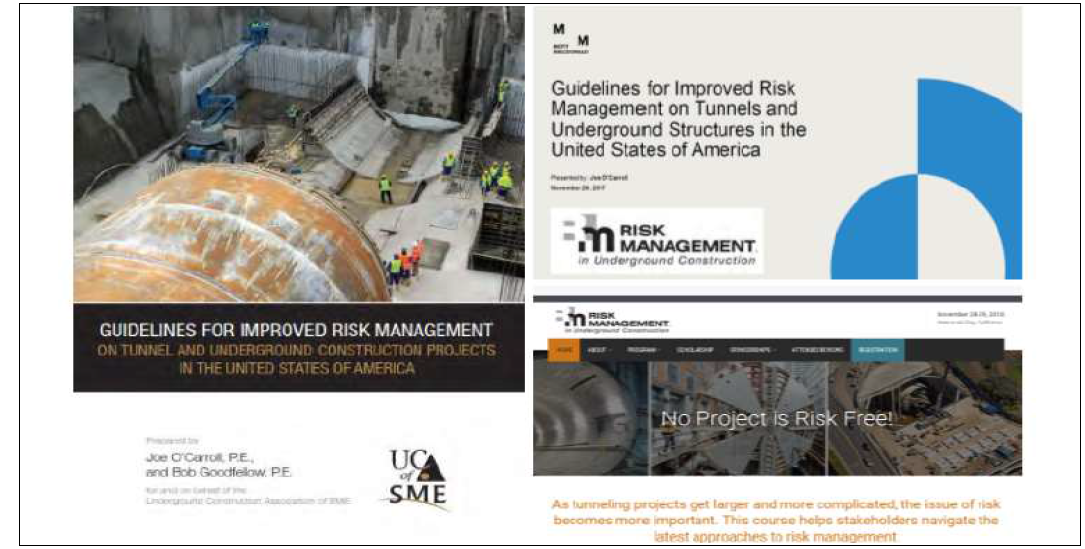 Guidelines for Improved Risk Management on Tunnel and Underground Construction Projects(UCA, 2012)