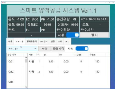 프로그램 화면