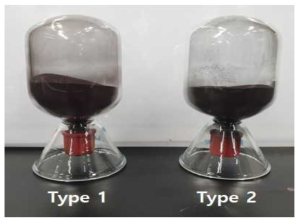 Type 1(소수성) / Type 2(친수성) 나노 입자 파우더