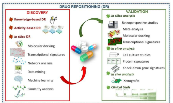 신약 개발과 약물 검증을 위한 다양한 drug repositioning 접근 방법 (Front Physiol. 2018 May 15;9:500)