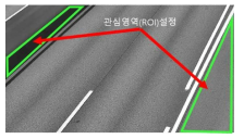 노면영역에 ROI 설정