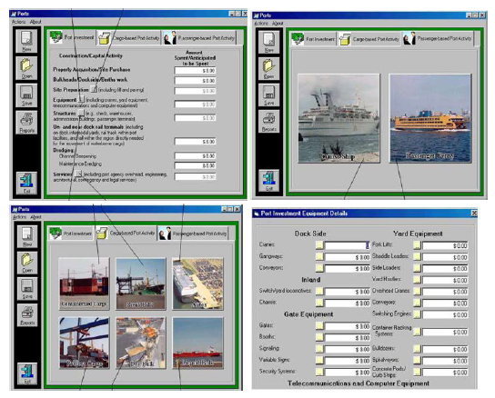 MARAD Port Kit 실행화면