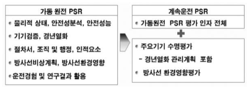 원자력 발전소 PSR 평가 인자