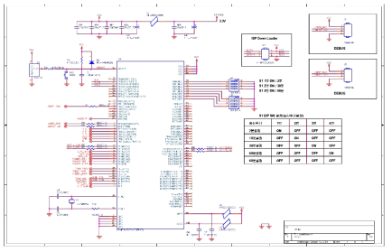 이동통신단말기 MCU 회로 part