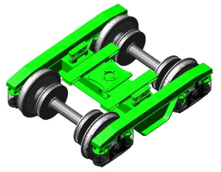 Vi-rail Bogie analysis model