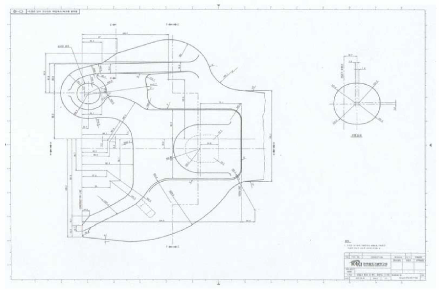 연결기 몸체 도면