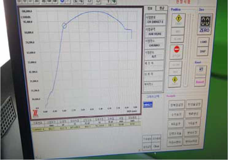 인장시험 모니터