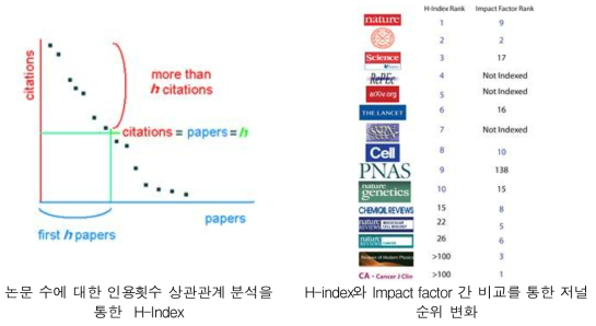 H-index를 통한 논문의 양적·질적 평가