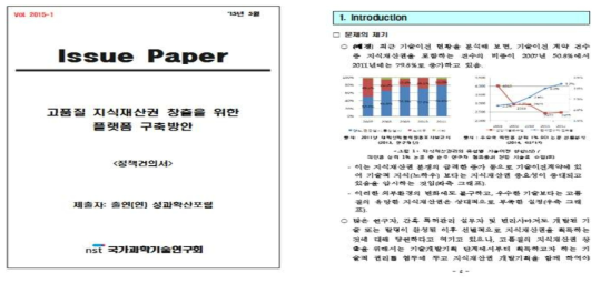 비공개로 작성된 이슈페이퍼의 예시