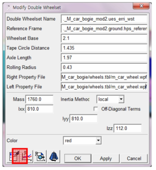 Create Wheel Set