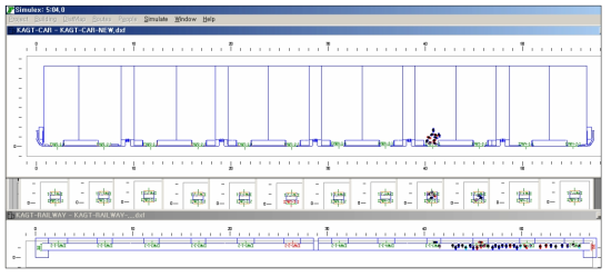 Simulex t=300 s