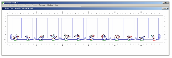 Simulex t=21.7 s