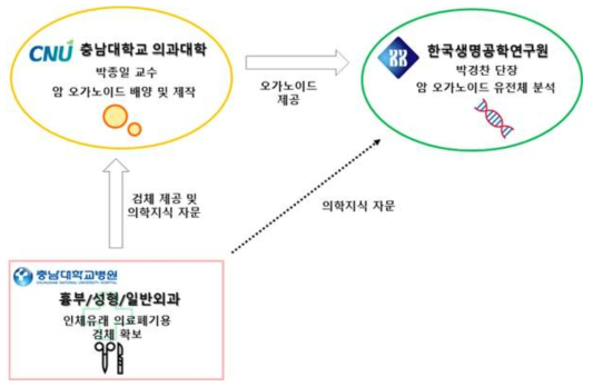 업무추진 체계 모식도