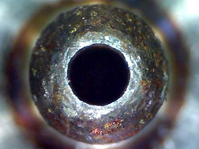 B2 9차 연소시험 전 현미경 사진
