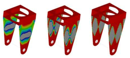 Topology optimization results