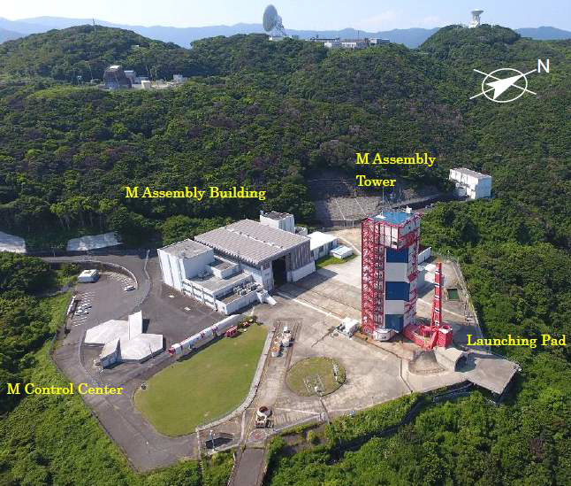 Launch Complex (M Center Plateau) Birds-Eye View