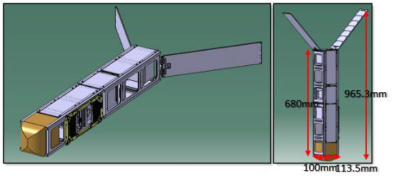 열보호시스템 우주검증을 위한 6U급 초소형위성
