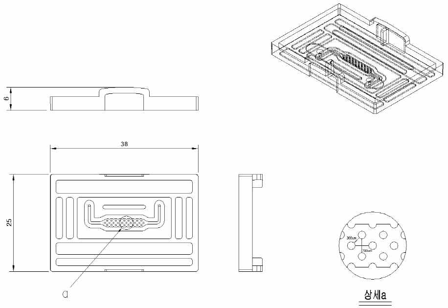 Pillar type chip 도면