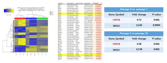 RNA-sequencing arrary를 통한 노화 관련 탈유비퀴틴화 효소의 선별