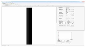 Detection Technology, Inc의 X-View Software를 사용한 영상 획득 결과