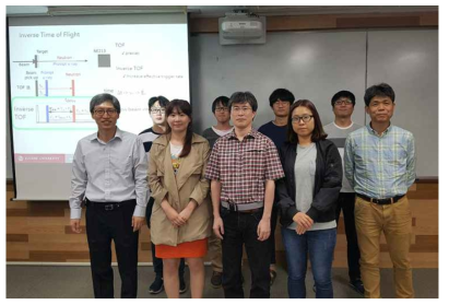 성균관대학교에서 HIMAC 시설 이용자인 큐슈대학교의 Shigyo 교수님을 초빙하여 세미나를 개최하였다. (2017년 5월 17-18일)