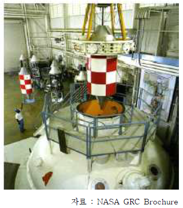 NASA GRC의 무중력시험장비