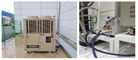 냉각수 공급장치 및 배관 연결