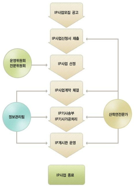 전문연구정보(IP)의 정보처리 체계