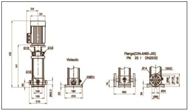 RO HP Pump 도면