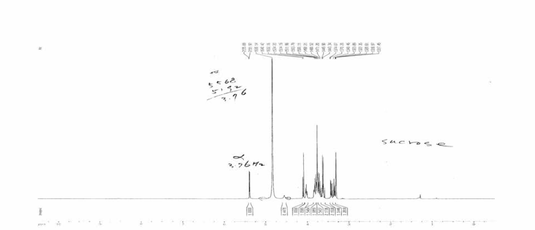 1H-NMR spectrum of JMHB06