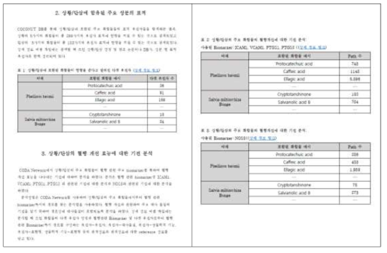 CODA기반 혈관 건강 네트워크 분석 보고서