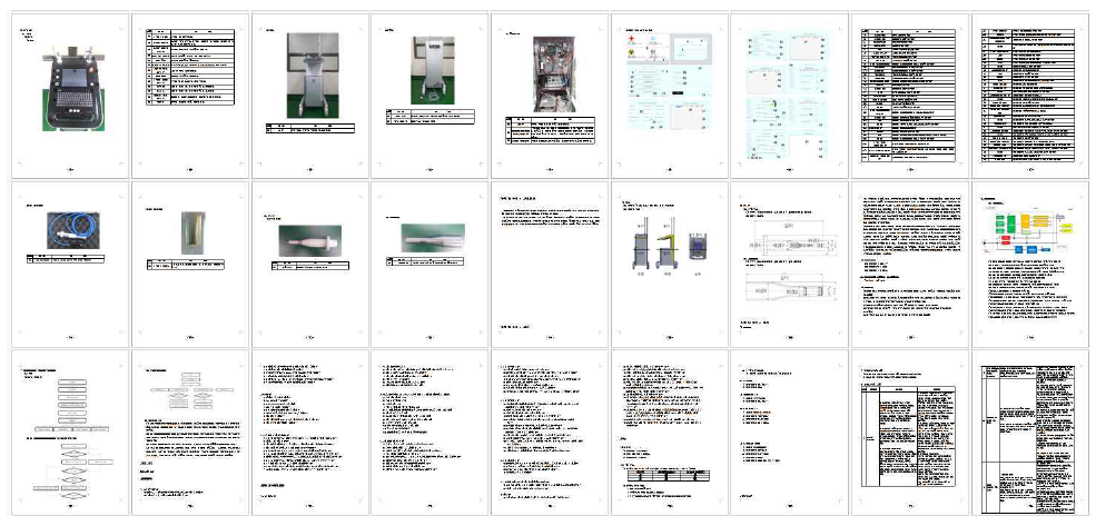 전계방출 X-선 근접치료기기 시스템 기술문서(Manual) 작성