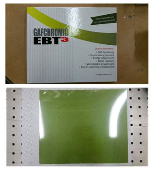 Gafchromic film(EBT3)