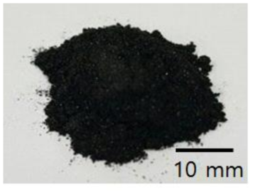 Image of the carbonized lignin(Lignin-C)