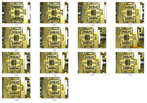 QXHPA-1 MMIC Visual Inspection 검사 결과