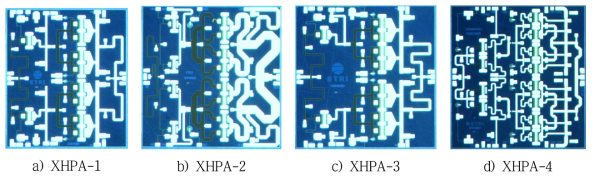 제작된 30 W급 EM MMIC HPA 사진