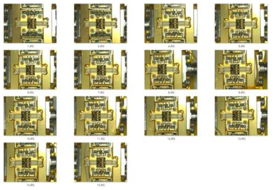 QXHPA-1 MMIC Visual Inspection 검사 결과