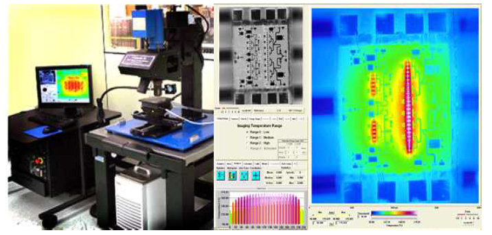 IR(Infrared) Thermal Analyzer 장비와 측정 data