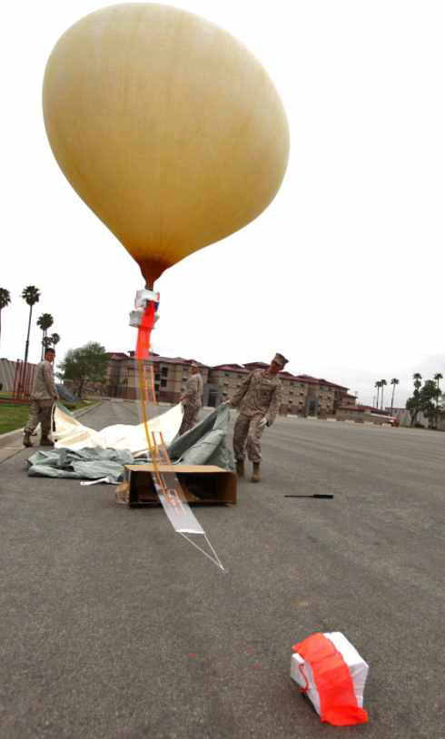 미해병대(USMC) SkySat balloon