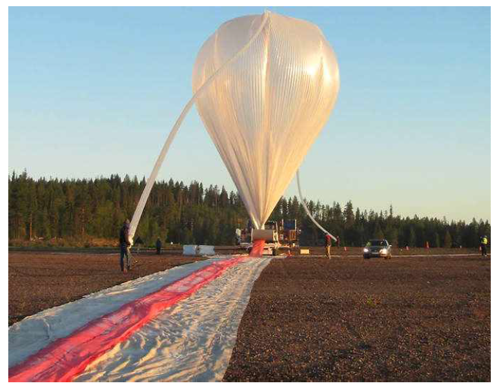 발사 준비 중인 NASA의 Super-pressure Balloon