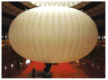 JAXA/ISAS의 Super-pressure Balloon 팽창 시험