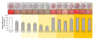 Lipid content in 3T3-L1 cells with/without treatment of 1COE and its fractions