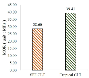 MORs of SPF CLT and tropical CLT