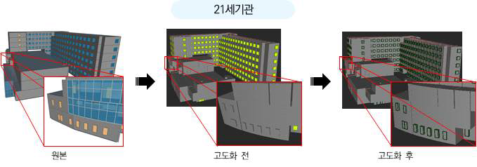 곡면 space의 문제