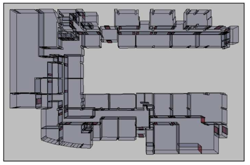 서울시립대학교 21세기관 IndoorGML(Thick Model)