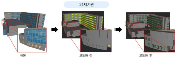 곡면 space의 문제