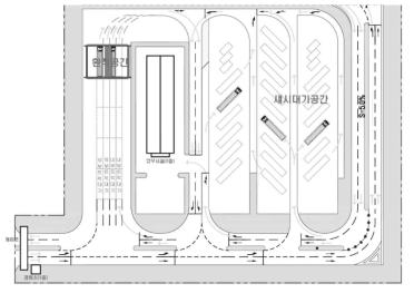 인터모달 터미널 광장부 계획