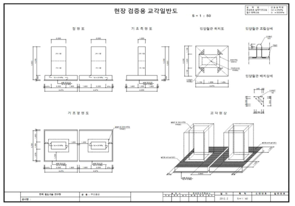 교각구조도