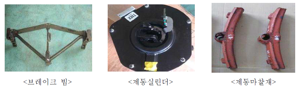 기초제동장치 구성품