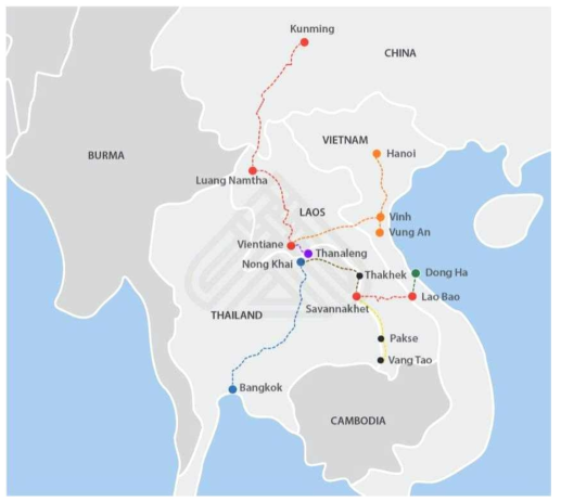 Laps Planned Rail Network / Google Image search